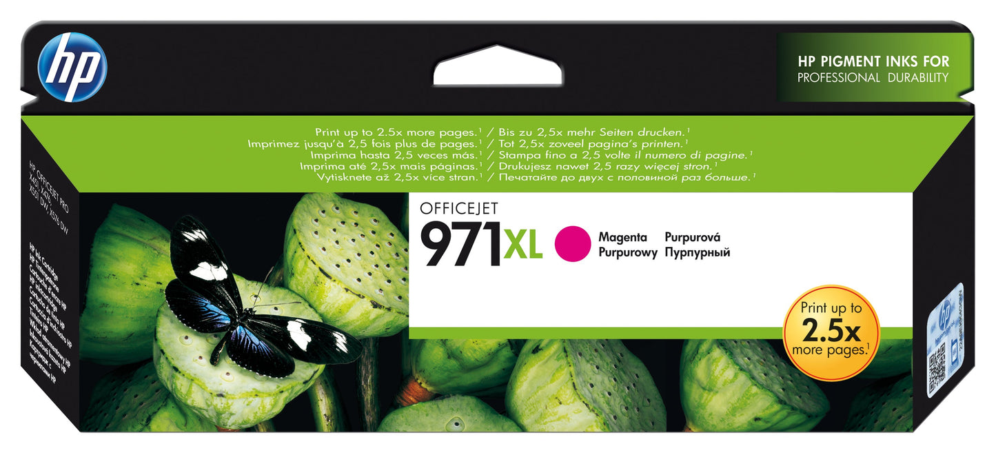 TINTEIRO HP 971XL MAGENTA