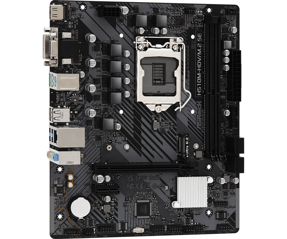 Motherboard Asrock H510M-HDV/M.2 SE mATX Socket 1200