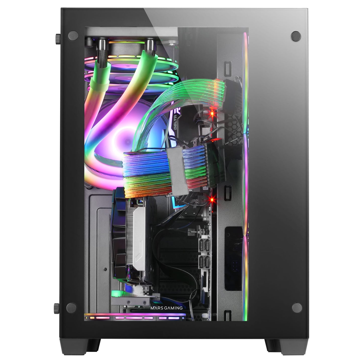 Caixa Gaming Mars Gaming MCV3 E-ATX Preto