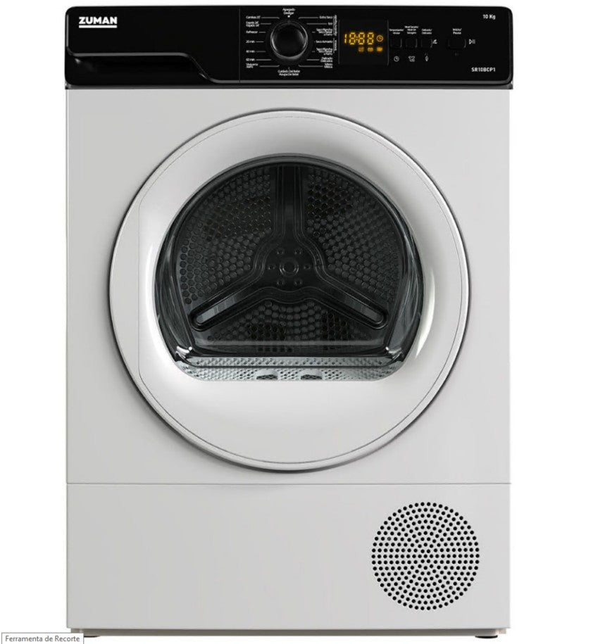 Máquina de Secar Roupa Zuman 10kg - Bomba de Calor - SR10BCP1