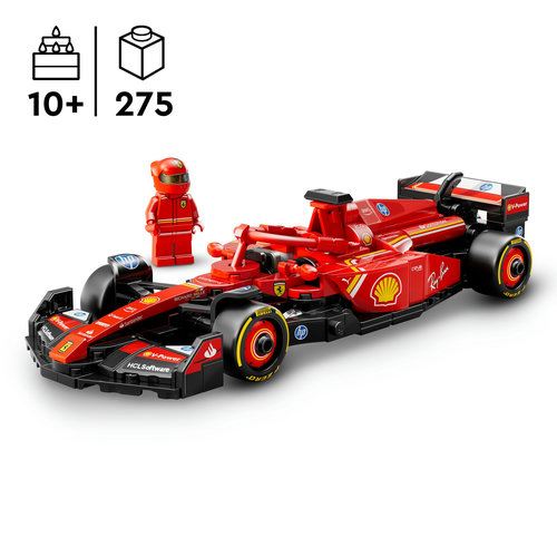 LEGO® Speed Champions 77242 - Carro de Corrida Ferrari SF-24 Fórmula 1®