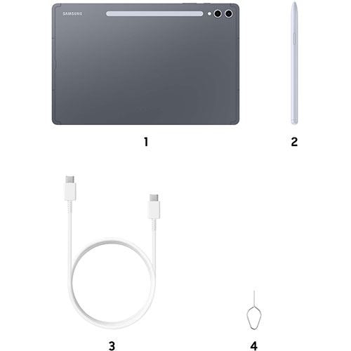 Tablet Samsung Galaxy Tab S10+ 12.4" - Wi-Fi - 256GB - Moonstone Gray