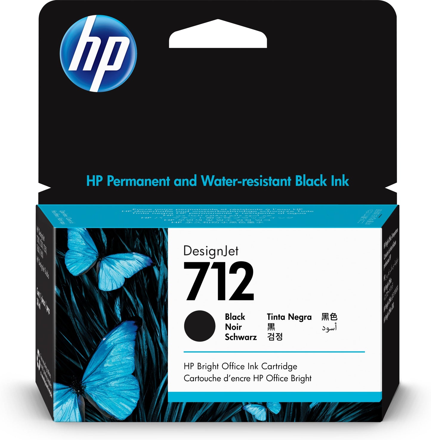 TINTEIRO HP 712 PRETO