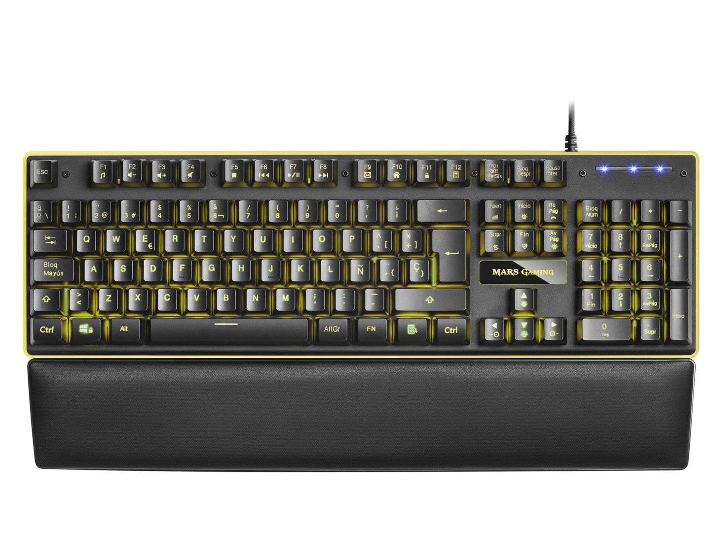 Teclado Mars Gaming Hibrido MK320 PT RGB