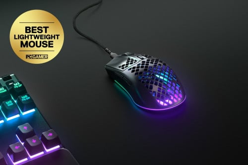Rato Gaming Steelseries Aerox 3 RGB 8500 DPI Preto