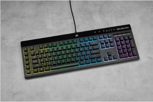 Teclado Corsair K55 RGB Pro Gaming Rubber Dome