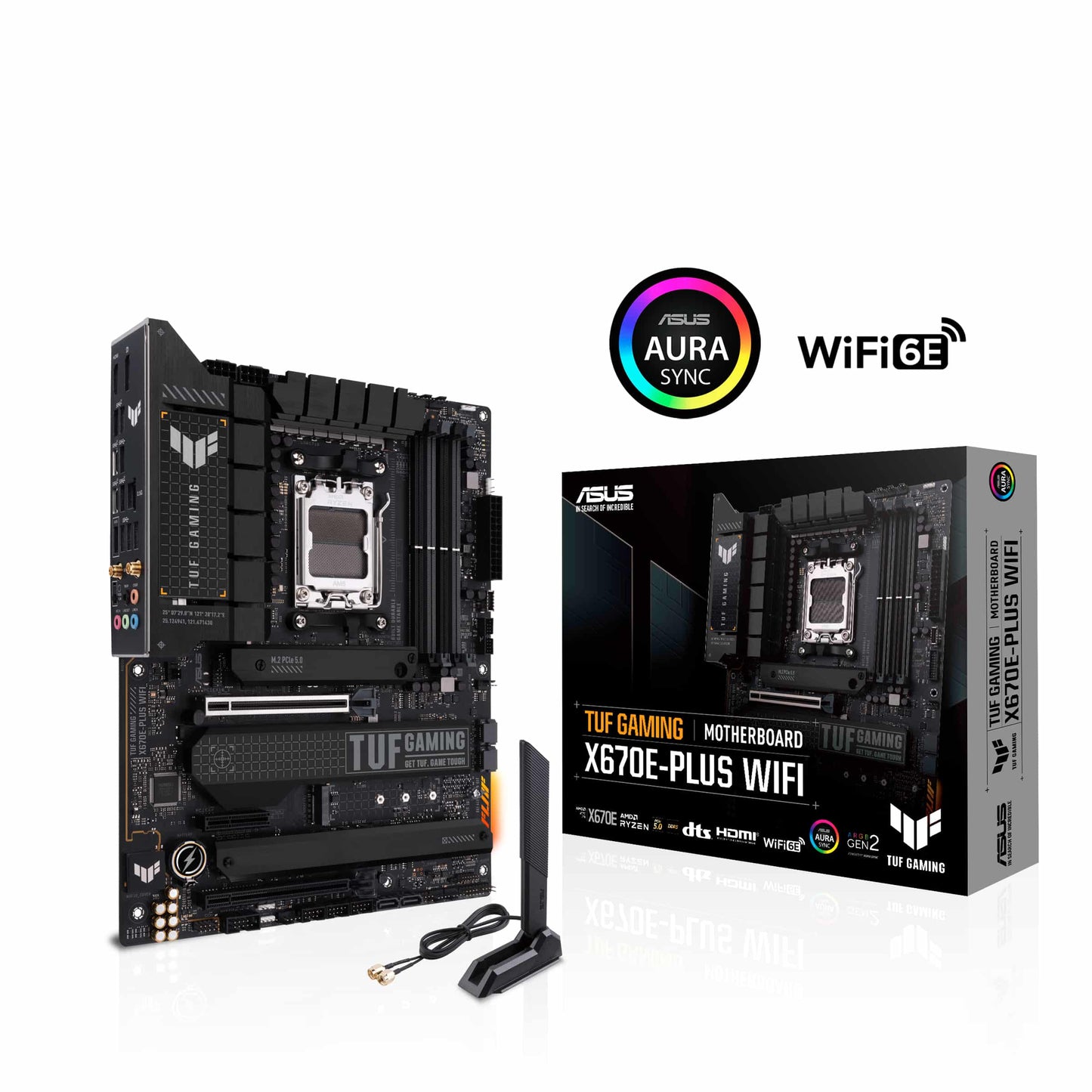 Motherboard Asus Tuf Gaming X670E-Plus ATX Wifi DDR5 AM5