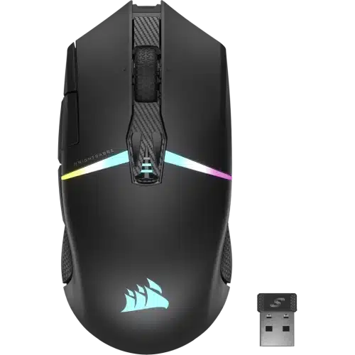 RATO GAMING Corsair Nightsabre RGB Wireless/Bluetooth 26000 Dpi Preto