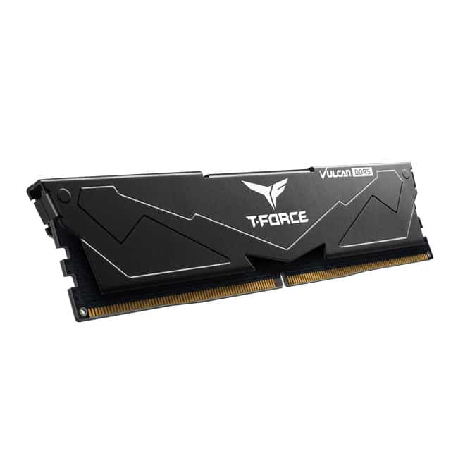 Memória Dimm Team Group T-Force Vulcan 32Gb Ddr5 6000MHz CL38 Preto