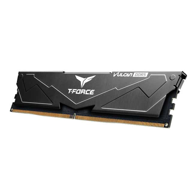 Memória Dimm Team Group T-Force Vulcan 32Gb Ddr5 6000MHz CL38 Preto