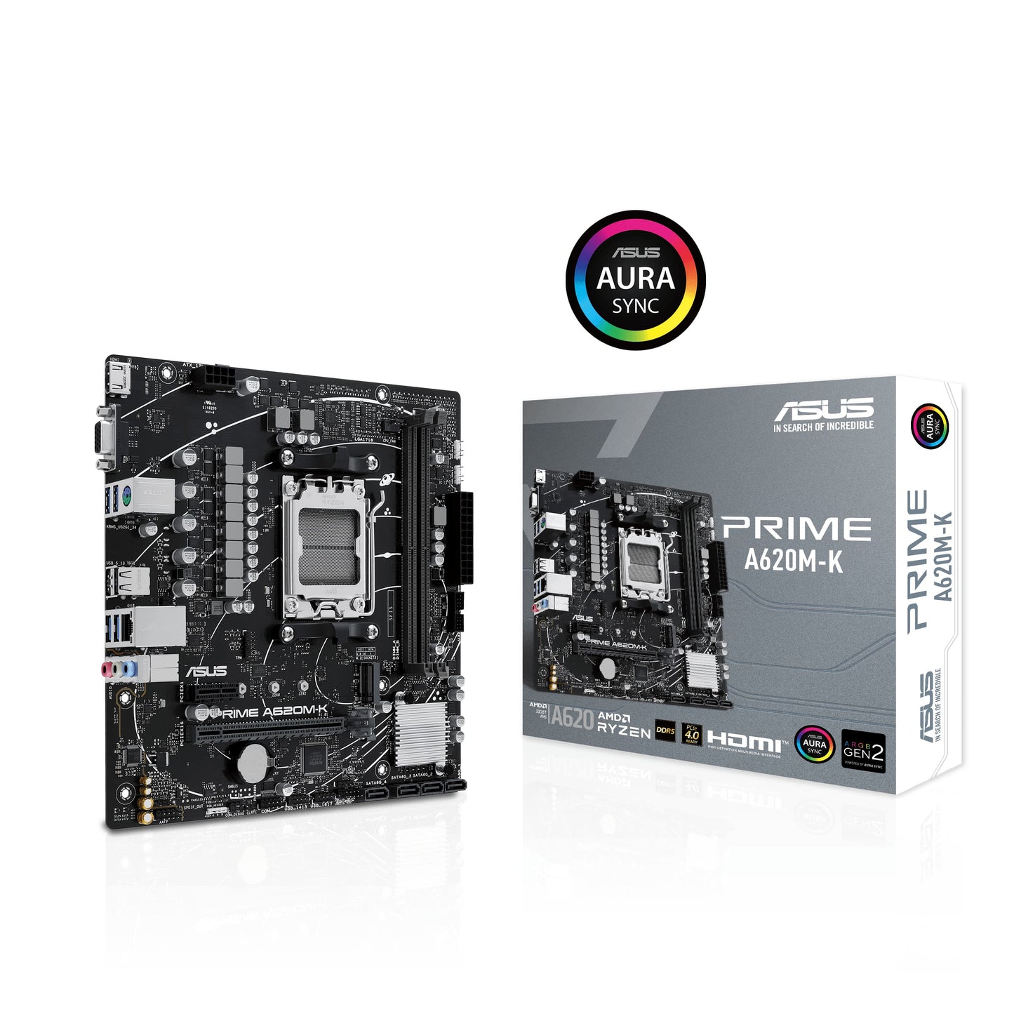 Motherboard Asus Prime A620M-K Socket AM5 DDR5