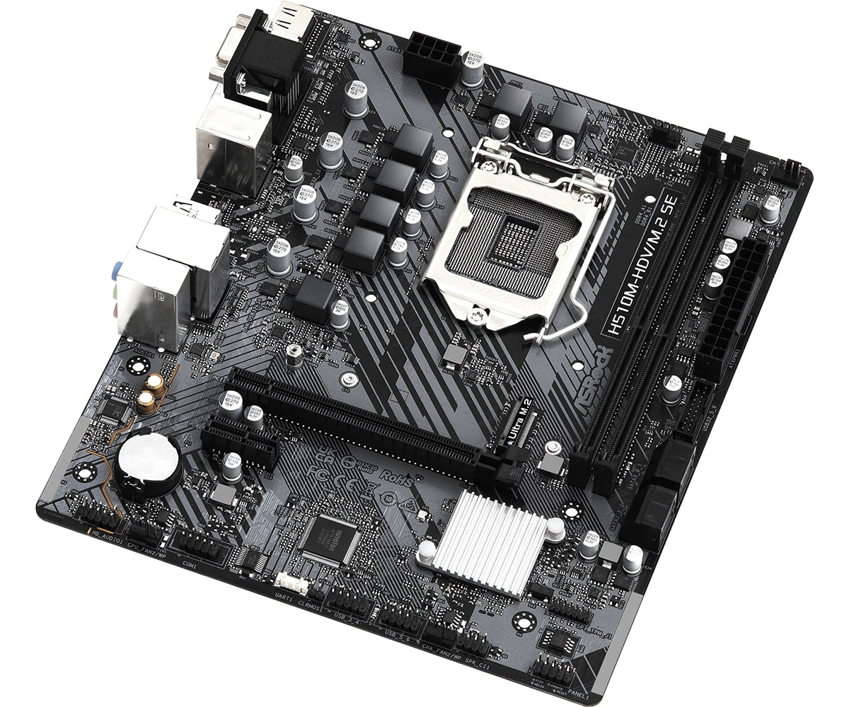 Motherboard Asrock H510M-HDV/M.2 SE mATX Socket 1200