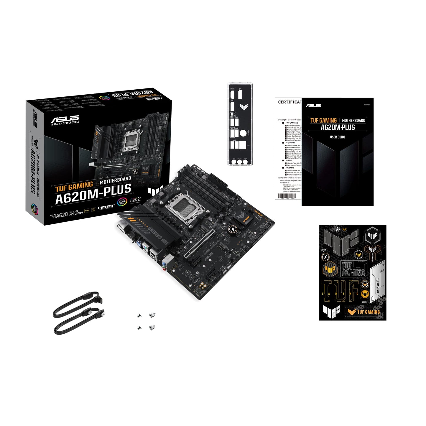 Motherboard Asus TUF Gaming A620M-PLUS Amd A620 Socket AM5 micro ATX