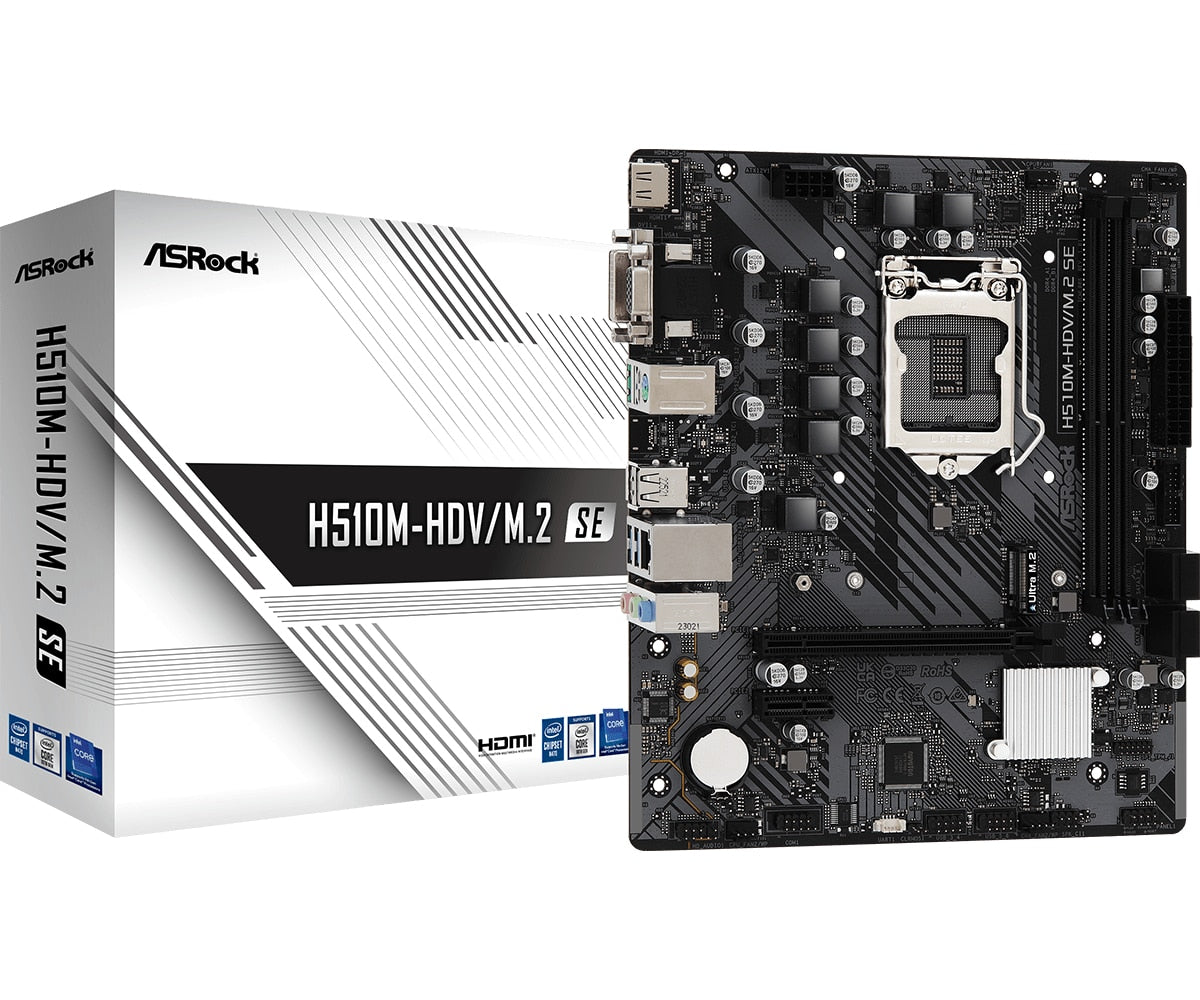 Motherboard Asrock H510M-HDV/M.2 SE mATX Socket 1200