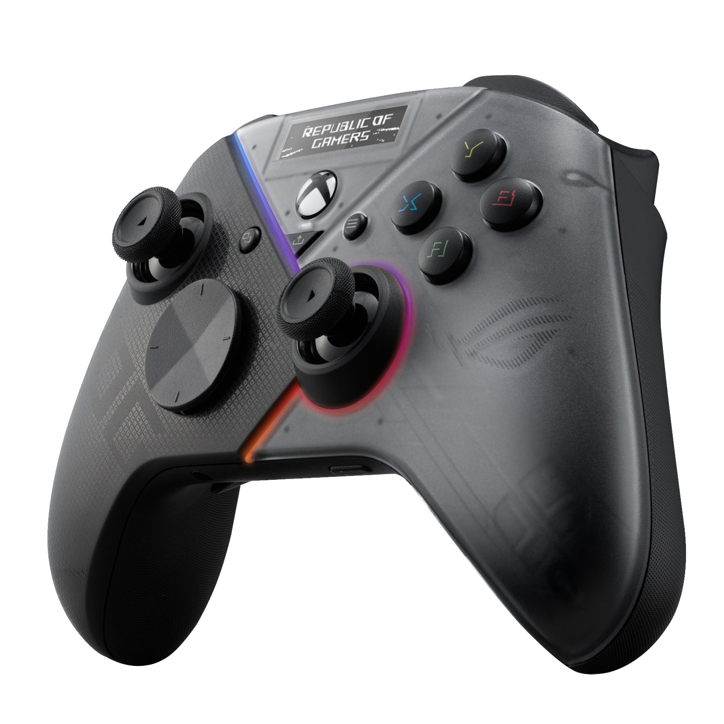 Gamepad Analógico Asus ROG Raikiri Pro Preto Bluetooth