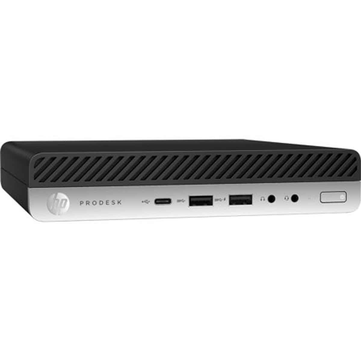 Computador Desktop HP 600 G3 MiniPC Core i5-6ª 8Gb SSD 256Gb Win 10 Pro 1*Vga 2*Dp