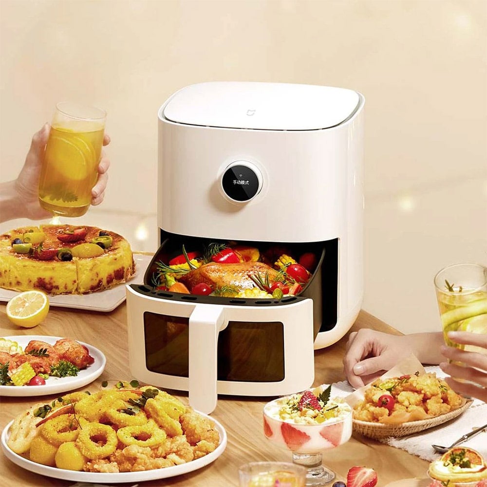 Fritadeira Inteligente Xiaomi Smart Air Fryer Pro 4L 1600W Capacidade 4L Branca Tristar Cozinha CASA