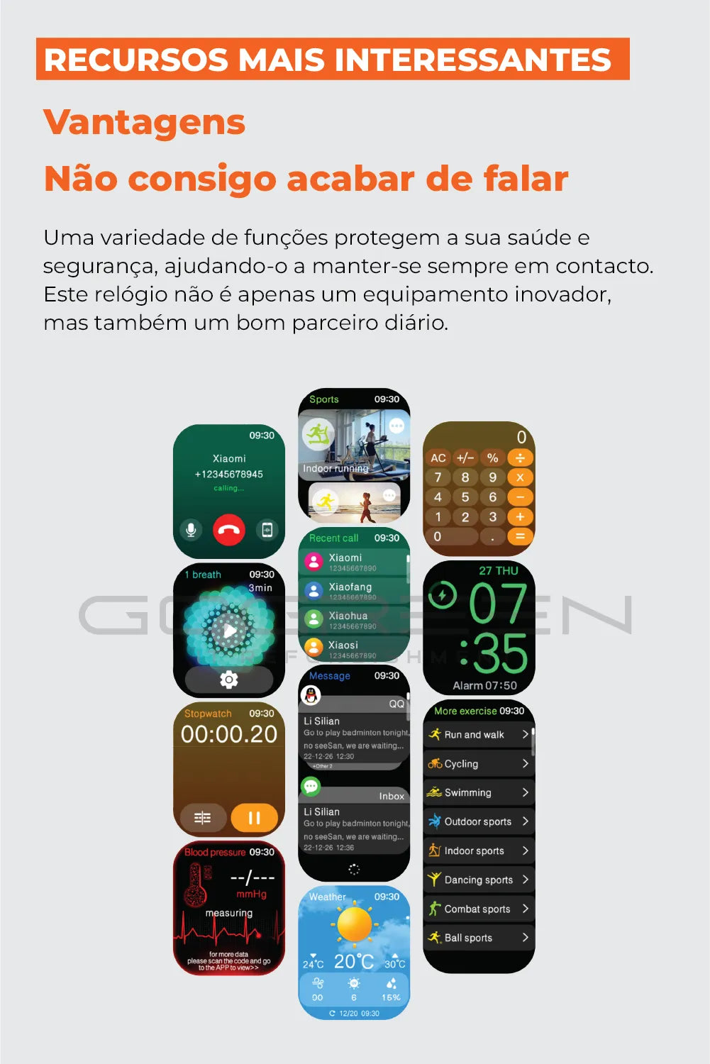 SmartWatch G9 Ultra 2 Max 49mm Amoled Mostrador Silver + 2x Bracelete