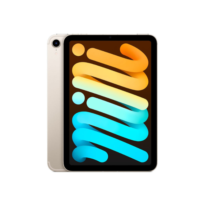 iPad Mini 8.3 2021 WiFi Celular A15 Bionic 64GB 5G Branco Estrela
