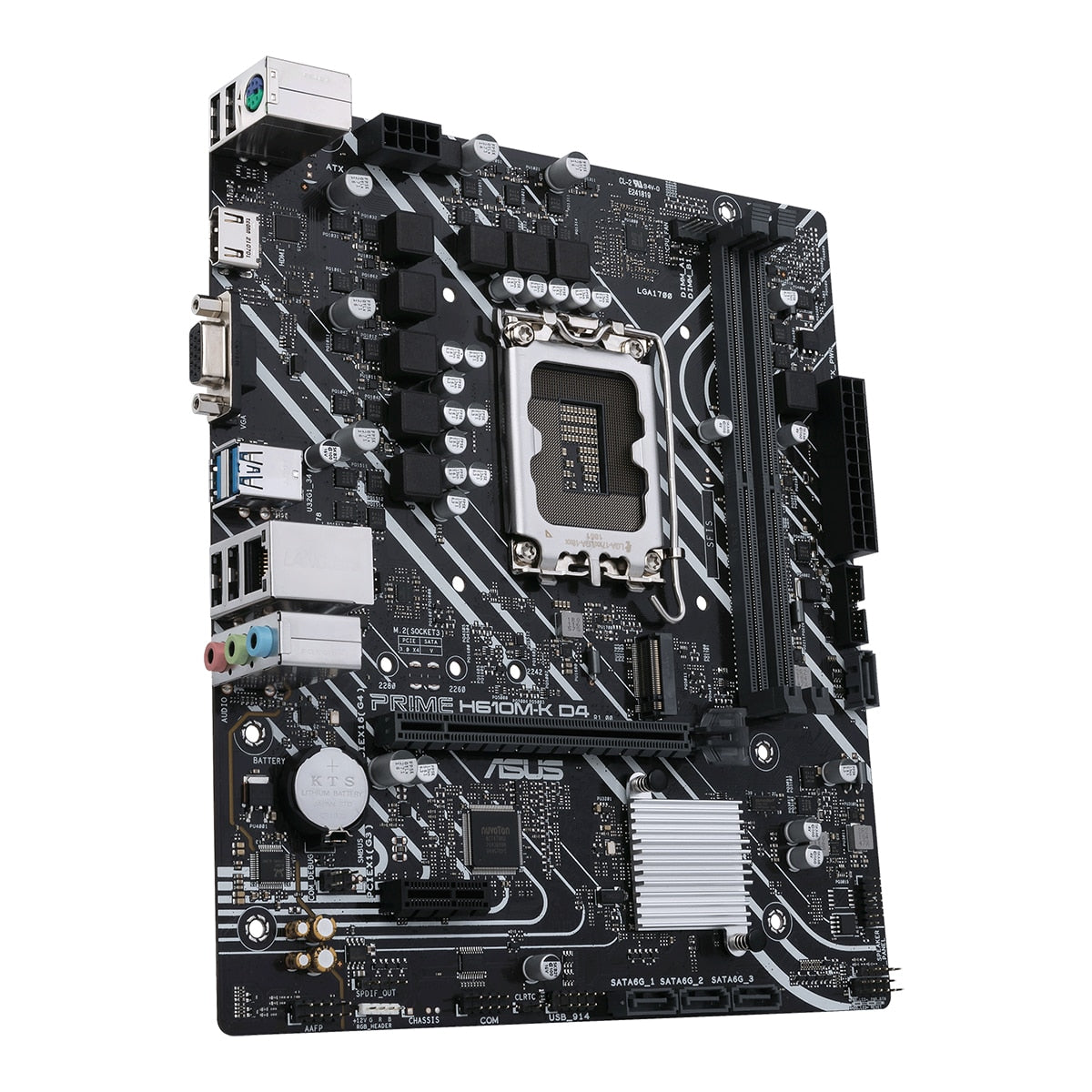 MotherBoard Asus Prime H610M-K D4/ Socket 1700 Micro ATX