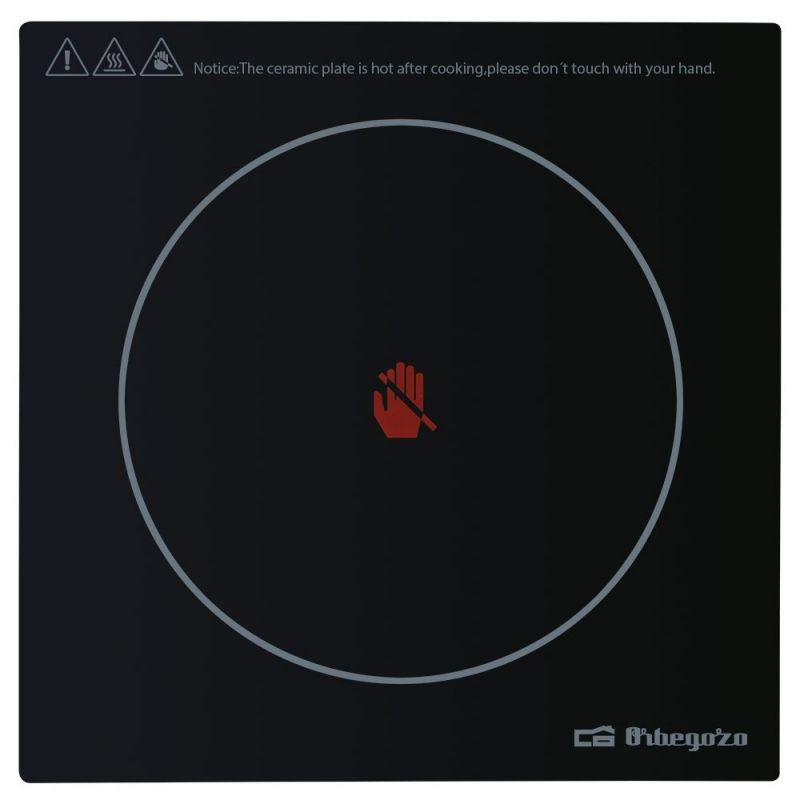 Placa de Vitrocerâmica Orbegozo PCE5000 1 placa 205mm 2000W Cozinha CASA