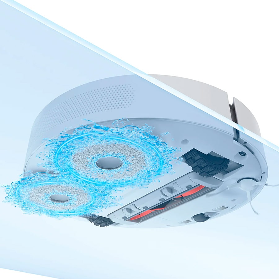 Robot Aspirador Xiaomi Vacuum S10+ Autonomia 120 Min Branco Cozinha CASA
