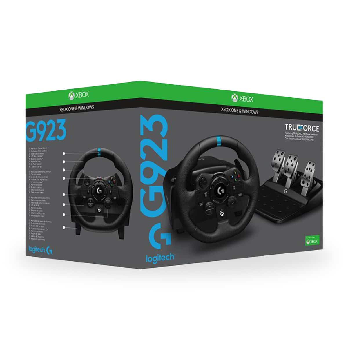Simulador Volante com Pedais Logitech G293 TrueForce para Xbox Series X/S Xbox One PC