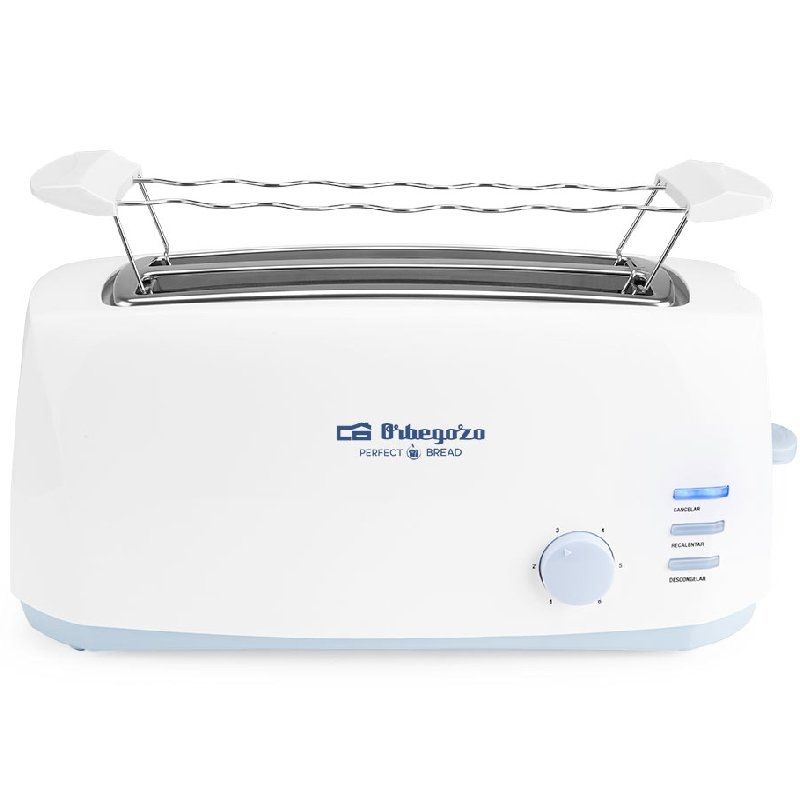 Torradeira Orbegozo TO 4500 1400W Branco Cozinha CASA