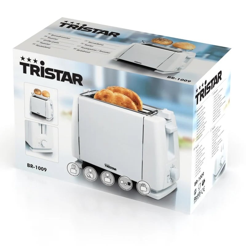 Torradeira Tristar BR-1009 650W Branco Cozinha CASA
