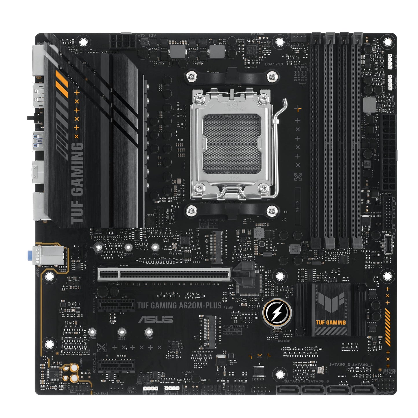 Motherboard Asus TUF Gaming A620M-PLUS Amd A620 Socket AM5 micro ATX
