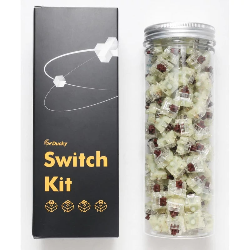 TECLADO- Pack 110 Switches Ducky Cherry MX RGB Brown