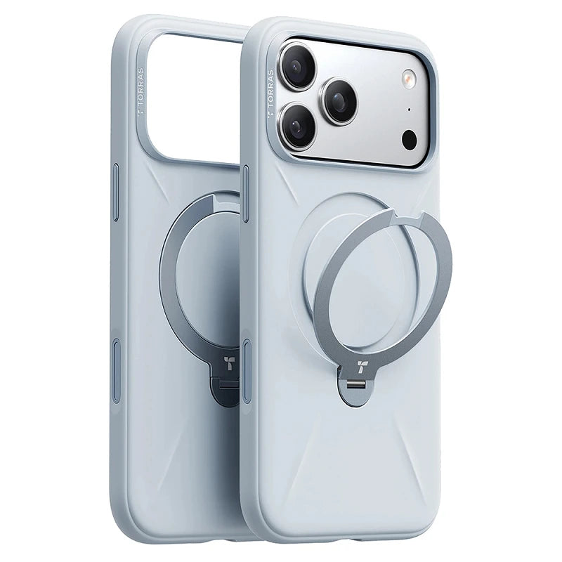 Torras iPhone 17 Pro Max Ostand Spin Softune Series Baby Baby