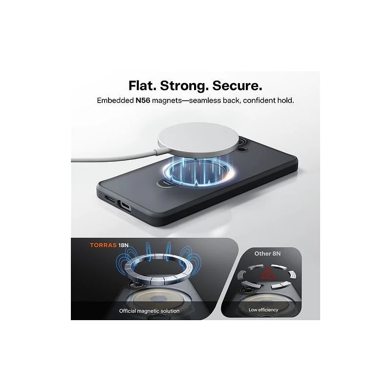 Torras Samsung S26 Ostand Spin Series Preto