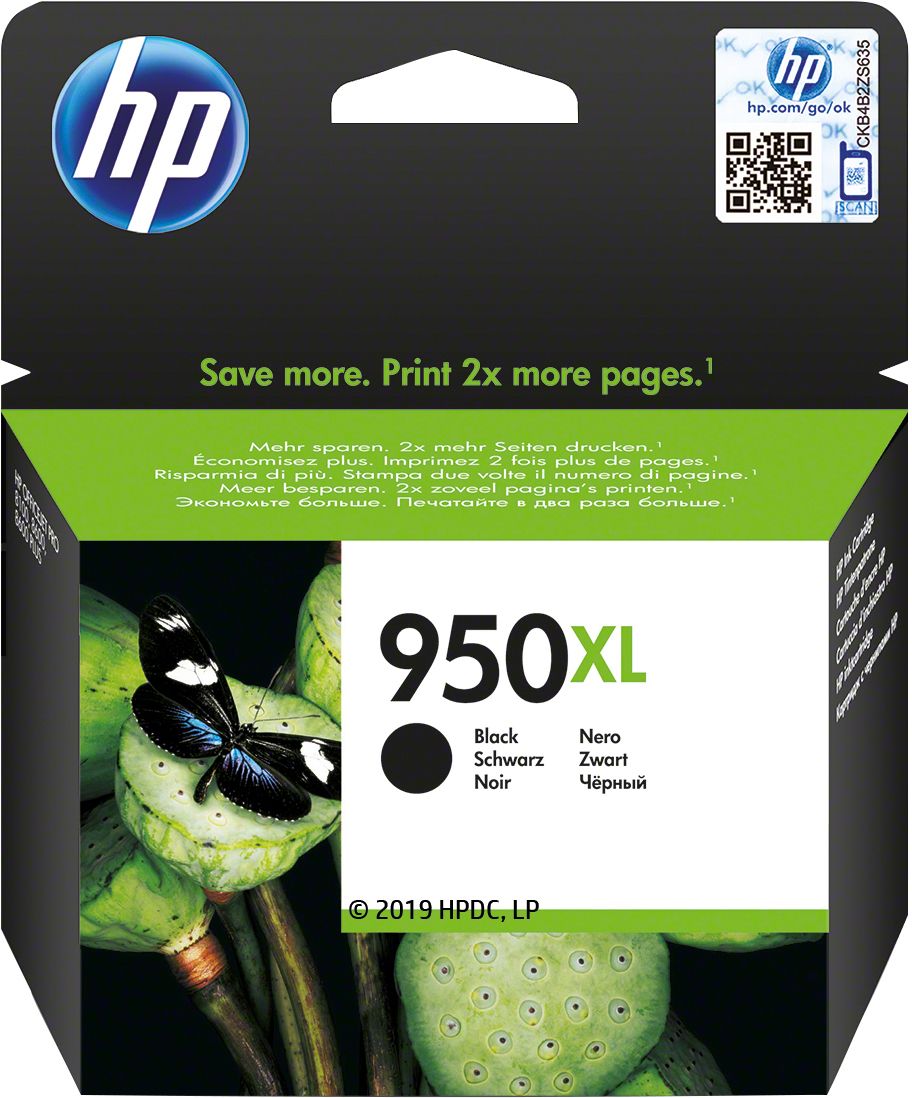 TINTEIRO HP 950XL PRETO