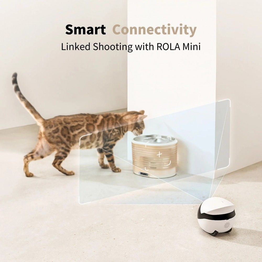 Enabot Rola Smart Pet Water Fountain Sem fios Version