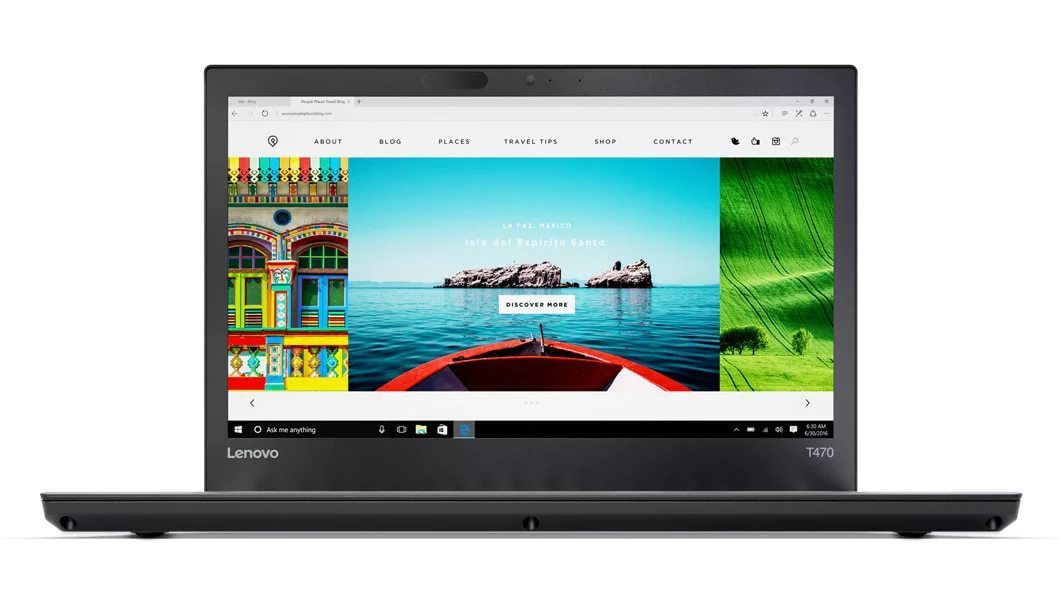 NB Lenovo ThinkPad T470S Core i5-6300U 2.4 GHz | 12GB | 240 SSD | WEBCAM | WIN 10 Pro
