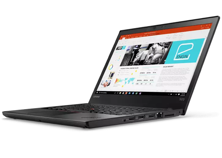 NB Lenovo ThinkPad T470S Core i5-6300U 2.4 GHz | 12GB | 240 SSD | WEBCAM | WIN 10 Pro
