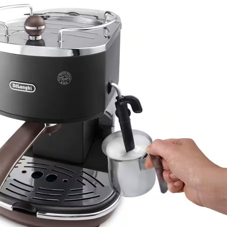 Máquina de Café Espresso Manual Delonghi Icona Vintage Preto