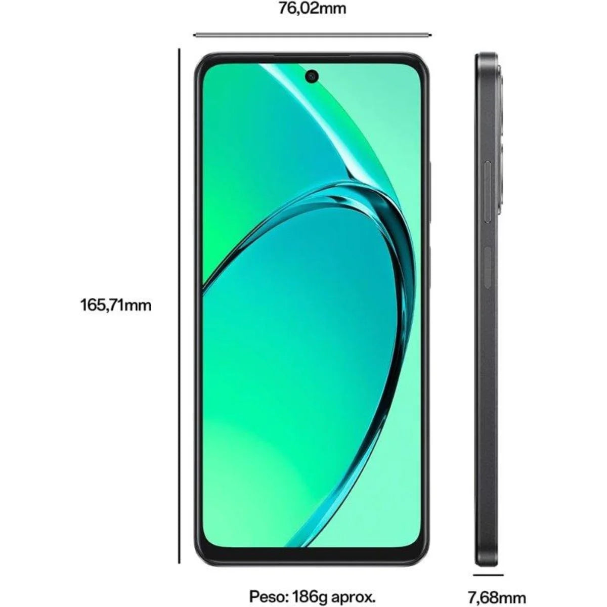 SMARTPHONE OPPO A40 6GB 128GB 6.67" PRETO