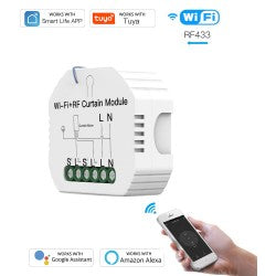 Módulo de Estores Persianas WIFI + RF 433 comando vendido á parte