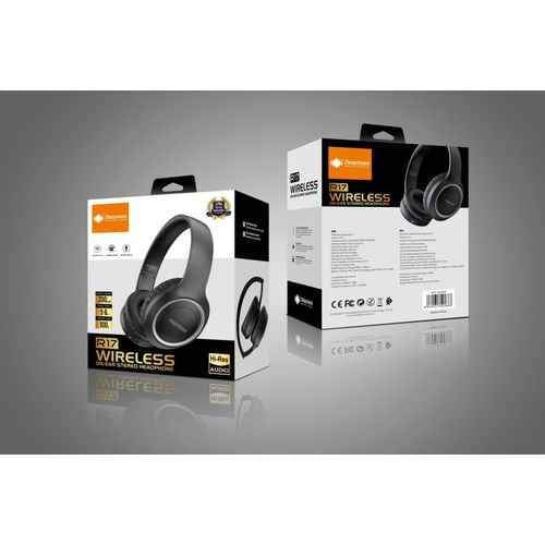 Auscultadores sem fio Deepbass R17 preto