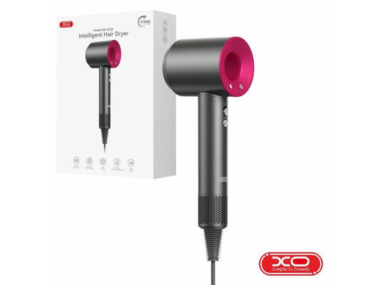 Secador De Cabelo Smart High Speed 1600w Cinzento Xo