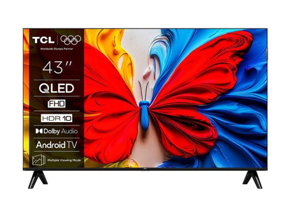 TV TCL 43" 43S5K FHD QLED Smart TV