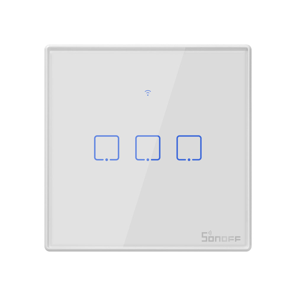Interruptor Inteligente Wi-Fi e RF de Espelho Embutido