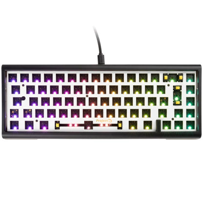 TECLADO Barebone Ducky Tinker65 65% RGB Black (ISO)