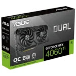 Placa Gráfica Asus GeForce RTX 4060 TI Dual Evo OC Edition 8GB GDDR6 DLSS3 NVIDIA
