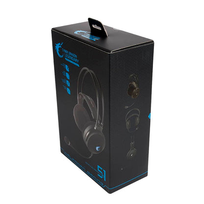 Auscultadores Gaming Halfmman Legendary 5 em 1, MAC/PC/PS3/XBOX/WII