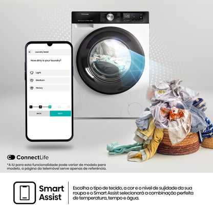 Máquina de Lavar e Secar Roupa Serie 3S, 8/5 Kg - WD3S8043BW3