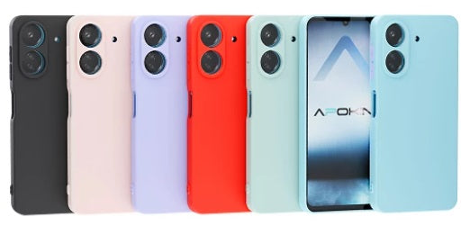 Capa de silicone macia para Xiaomi Redmi 13C - 7 cores