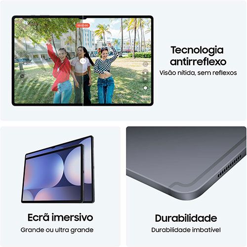 Tablet Samsung Galaxy Tab S10 Ultra 14.6" - Wi-Fi - 512GB - Moonstone Gray